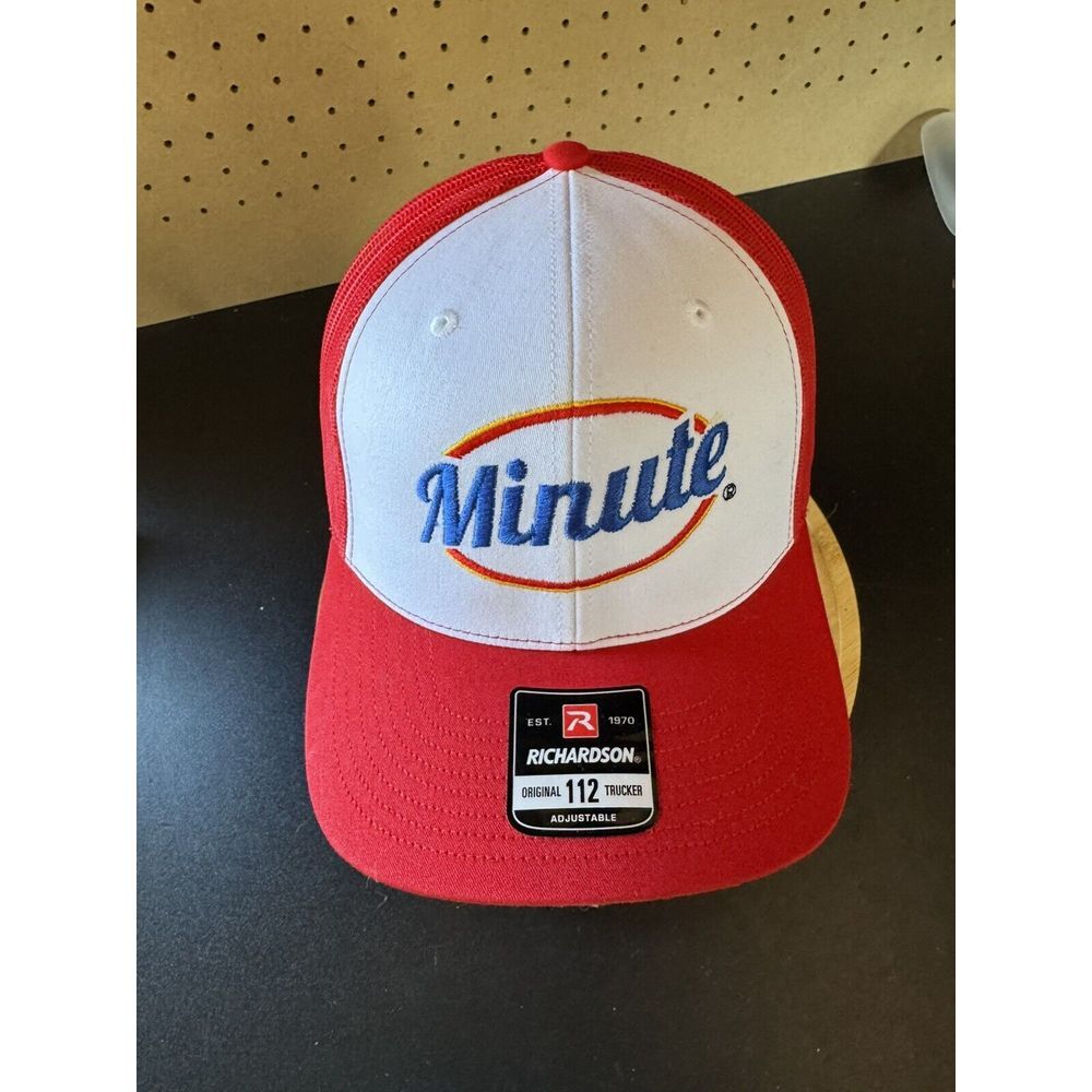 Richardson 112‎ Snapback Trucker cap Minute* Brand Rice New